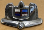 Used OM-7243525 1949-52 Lincolns Trunk Emblem Release Handle Lock. Fixed Price $100.00.