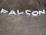 60 61 62 63 Ford Falcon Rear Tail Panel Letters Emblems "f.a.l.c.o.n" Oem Set. Fixed Price $65.00.