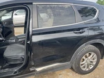 Rear Side Door 2019-2023 Hyundai Santa Fe Left Driver Black Privacy Glass 102425. Fixed Price $825.00.