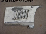 1967 Corvette Fender Panel Gm 3897404 Right Rh Louver Black Fiberglass Original. Fixed Price $349.00.