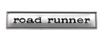 New Trim Parts Front Fender / Trunk Emblem For 1968 Road Runner MP6010. Fixed Price $51.99.