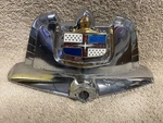 Used OM-7243606-B 1949-52 Lincolns Trunk Emblem Release Handle Lock. Fixed Price $150.00.