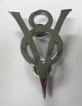 New V8 Emblem 1935-36 Ford Luggage Rack * 1934 Pickup Hood Side 46-16608. Fixed Price $49.95.