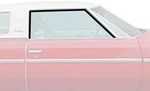 1974-76 Impala Caprice; Roof Rail Weatherstrip; 2-DOOR Custom Coupe; Pair. Fixed Price $194.99.