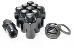 20X Lug Nuts Black Mag Wheel .75 Shank Cragar 1/2X20 1/2-20 Ford Washers. Fixed Price $31.99.
