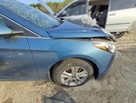 2016 Hyundai Sonata Right Passenger Fender Blue Oem Used 110-61288R. Fixed Price $284.95.