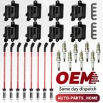For Chevy Gmc 4.8L 5.3L 6.0L 8.1L Square Ignition Coil & Spark Plug Wire Pack. Fixed Price $77.50.