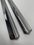 Nos Polished 1957 Chevrolet Dr Belair 210 L&r Door Moldings 3759473 74 E1. Fixed Price $350.00.