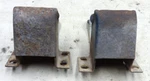 1939 1946 Chevy Truck Windshield Hinges Original Pair Pickup 1940 1941 1942 Coe. Fixed Price $125.00.