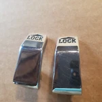 Dcs Chrome Door Lock Lever Set 1970-1974 Barracuda And Challenger. Fixed Price $52.95.