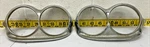 Oem Gm Headlight Bezel Pair Lh 5949450/RH 5949449 1958 Cadillac Eldorado (SVM8). Fixed Price $212.46.