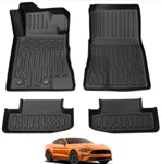 2015-2025 Ford Mustang Floor Mats Heavy Duty All Weather Liner Row. Fixed Price $56.99.