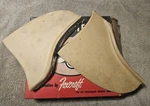 Nos Vintage 1957 1958 Ford Edsel Stainless Steel Fender Skirt Scuff Pads SP-18. Fixed Price $79.00.