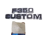 Nos 1977-1979 Ford F350 Custom Front Fender Emblem D7TZ-16720-H. Fixed Price $129.99.