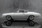 Acme 1970 Chevy Chevelle Ss 396 Cortez Silver Black Top & Stripes 1:18 A1805506. Fixed Price $249.99.