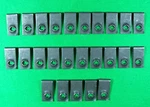 Nuts 1/4-20 Car Truck Sheet Metal Body Clip J Type Retainer Fastener (25). Fixed Price $15.95.