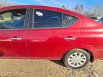 2013 Nissan Versa Left Rear Door Shell Sedan Red Oem 130-59351AL Used. Fixed Price $284.95.