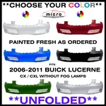 New Front Bumper For 2006-2011 Buick Lucerne Painted Choose Your Color GM1000822. Fixed Price $442.10.