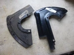 C5ZZ-16102-A C5ZZ-16103-A Nos Ford & Fender Splash Shields 1965 1966 Mustang. Fixed Price $75.00.
