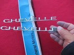 Chevrolet 1964 Chevelle Fender Emblems Nos Pair 3849498 Gm Trim. Fixed Price $80.00.