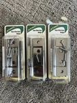 3 Pack Of Jr Products 70645 Non-mortise Hinges Chrome. Fixed Price $11.97.