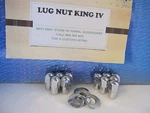 Nuts 1/2-20 Cragar Ss Unilug Wheels W/ Hd Niquel Plat Washers 5 On 4. Fixed Price $33.75.