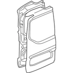 Genuine Ford Door Shell DT1Z-6140011-Q. Fixed Price $724.84.
