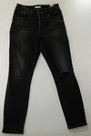 Good American Women's Size 4 / 27 Washed Black Denim Jeans 100031. Fixed Price $29.99.