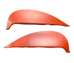Pair Fender Skirts W/ Rubber & Clamps For 1958 Chevy Impala, Bel Biscayne. Fixed Price $189.99.