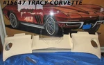1966-1967 Corvette Filler Panel Gm# 3874799 Fiberglass Rear Exhaust Valance Pm. Fixed Price $528.00.