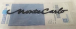 Nos Oem Chevrolet Monte Carlo Trunk Lid Nameplate Emblem 8 3/4" Dark Navy Blue. Fixed Price $24.00.
