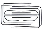 Ford Tudor Sedan Rear Quarter Window Channel Kit 1950-1951. Fixed Price $210.00.