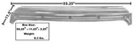 1968-72 Nova Deck Lid Filler. Fixed Price $193.59.
