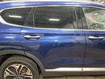 2019 Santa Fe Right Passenger Side Rear Door Assembly Color: Blue ST2. Fixed Price $1111.50.