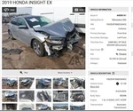 (local Pickup Only) Passenger Right Rear Side Door Fits 19-22 Insight 4533649. Fixed Price $444.90.