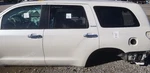 16 Toyota Sequoia Platinum Door Assembly Rear Left Driver White. Fixed Price $500.00.
