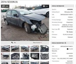 (local Pickup Only) Passenger Right Front Door Fits 16-20 Yaris 4547916. Fixed Price $344.90.