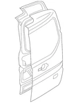 Genuine Ford Door Shell DT1Z6140010AM. Fixed Price $593.46.