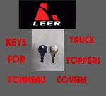 Leer Set Of 2 Keys DT004 Bauer Century Truck Bed Tonneau Cover Toolbox. Fixed Price $15.99.