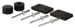 60-61 Chevy/gmc C10 Truck 8-PC Rubber Hood To Fender Bumpers. Fixed Price $16.95.