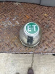 Et Wheel Center Cover Push On Chrome E-t Green. Fixed Price $23.00.