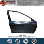 For 2018-2024 Toyota Camry Right Front Door Passenger Side Rh. Fixed Price $496.99.