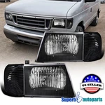 Fit 1992-2006 Ford E150 E250 E350 E450 E550 Econoline Van Headlight Corner Lamps. Fixed Price $99.98.