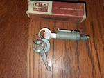 Nos 1949 Ford Trunk Luggage Dept Lock & Keys 8A-7043505-A Original Box. Fixed Price $38.00.