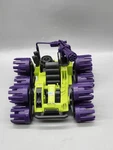 Vintage 1987 G.i. Joe Badger Battle Car Vehicle Hasbro Green Purple Toy Loose. Fixed Price $25.99.