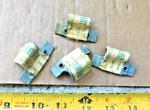 4 Nos Quarter Panel Wheel Opening Cover Upper Brackets For 1955 Mercury Cars. Fixed Price $25.00.