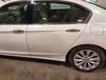 2013 Honda Accord Driver Left Rear Door White Oem NH788PX Used 90K Miles. Fixed Price $495.00.