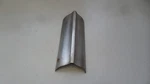 1957 Chevy Belair 150 210 Lh Gas Door Fin Molding Trim Vertical Gm 02CD2 Il. Fixed Price $75.00.