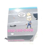 Left Rear Door 120.6" Wb Stationary Glass Oem 2014 15 Ford Transit Connect. Fixed Price $371.87.