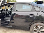 2019-2024 Kia Forte Left Driver Side Rear Door Repainted Black. Fixed Price $480.00.